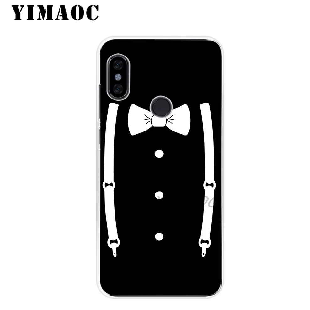 YIMAOC Tie Suit up 50 Мягкий силиконовый чехол для Xiaomi Redmi 6 6A 5A 5 S2 Puls Note 8 7 4X4 4A Pro Go |