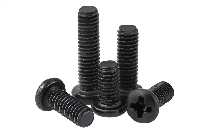 Round head screws carbon steel Cross black M2 M2.5 M3 M4 PM M3*5 M3*6 screw|Винты| |