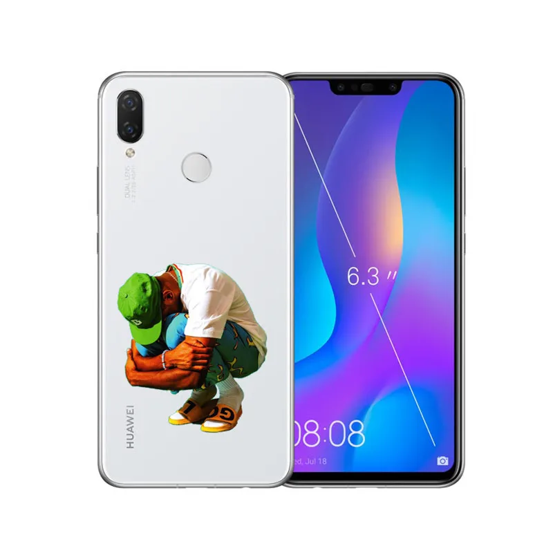 Тайлер The Creator OFWGKTA Odd Future Golf Wang Verde Suave cases de Telefone TPU для Huawei P8 P9 P10 P20 Lite Plus | Мобильные