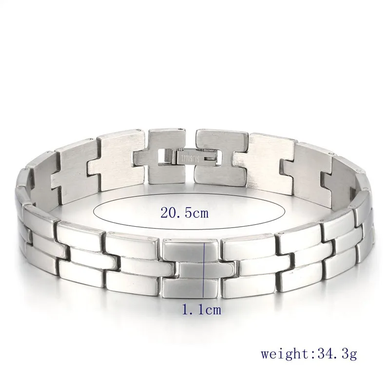 2 варианта дерева слоев мужские браслеты серебряного цвета из нержавеющей стали