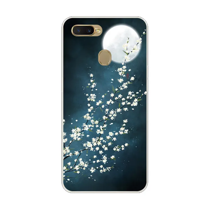 31 Для OPPO A5S чехол OPPO AX5S чехол 6,2 Силиконовый ТПУ чехол для телефона для OPPO A5S CPH1909 OPPOA5S чехол мягкий цветок A5 S A 5S Para - Цвет: 31