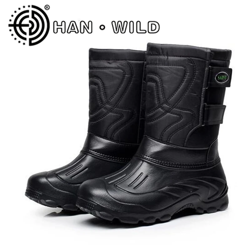 Качество Мужские ботинки водонепроницаемые зимние Сверхлегкий Для мужчин