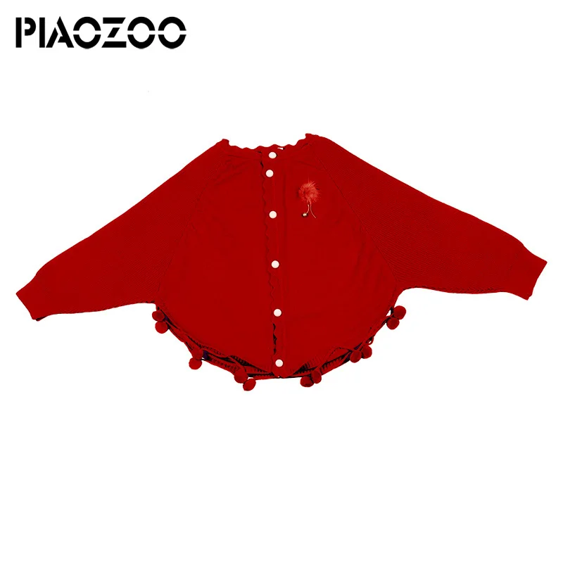 2019 г. милые свитера для маленьких девочек Свободный вязаный кардиган с открытым