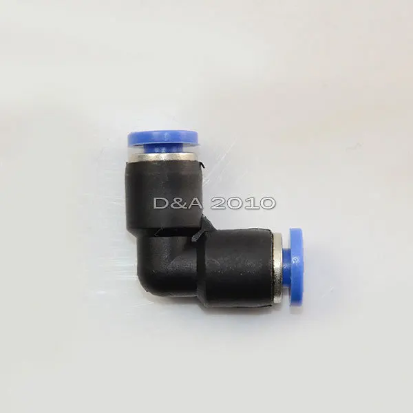 Одно касание быстрый нажмите чтобы подключить резьбовое соединение Tuibe OD 4 мм