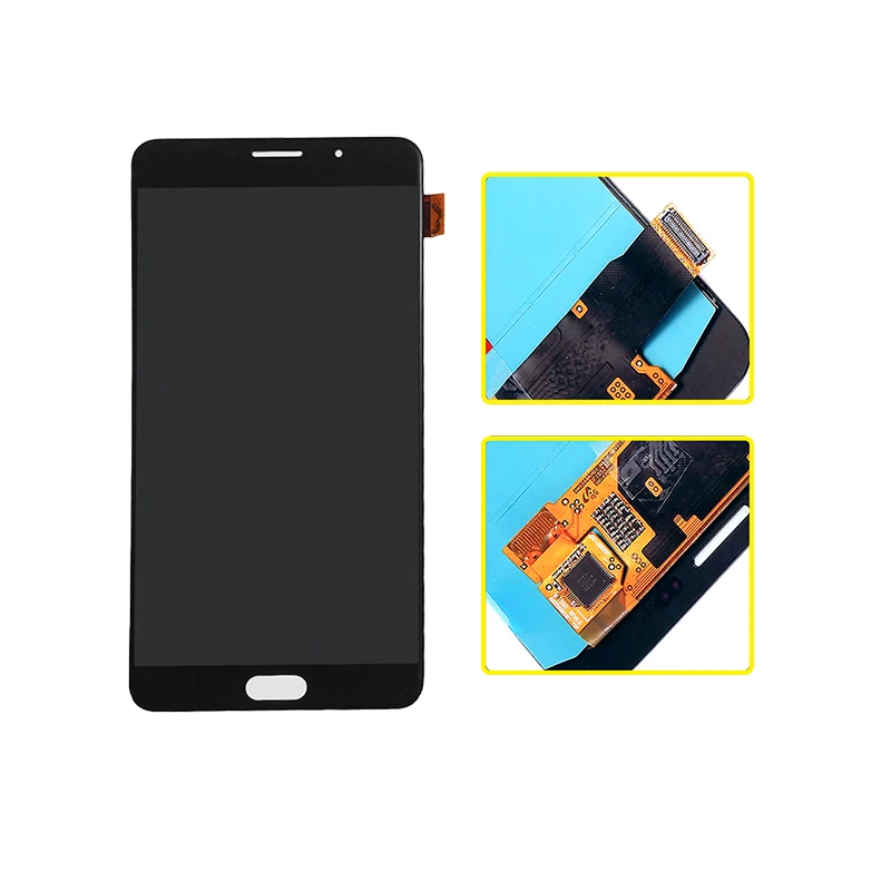 Super AMOLED ЖК дисплей для Samsung Galaxy A9 сенсорный экран дигитайзер сборки A9000 A900 SM