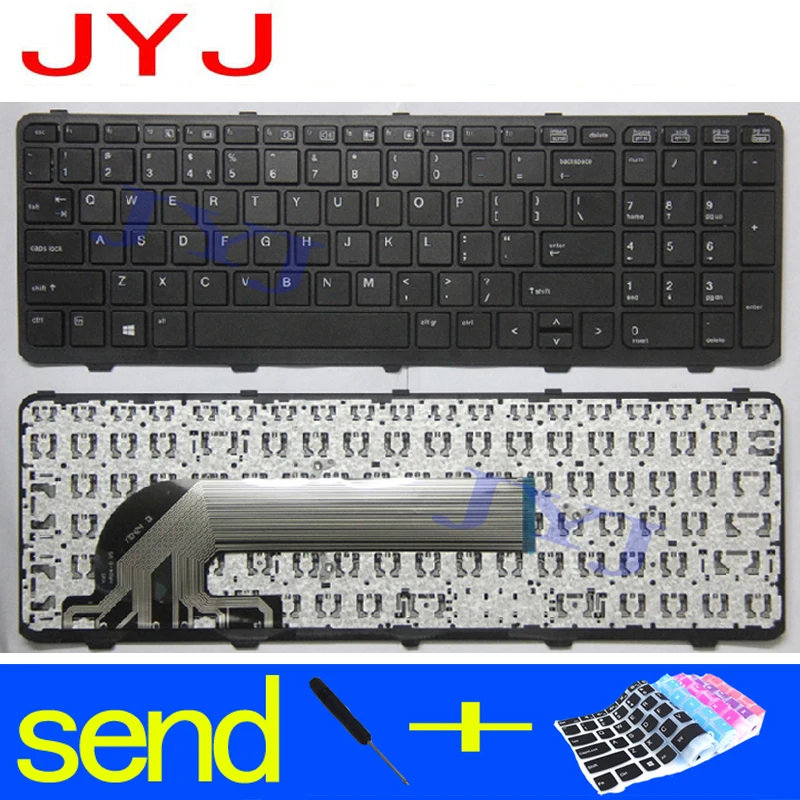 100% новая клавиатура для ноутбука HP 450 G0 G1 455 G2 768787 001 Probook 470 G1|Клавиатуры замены| |