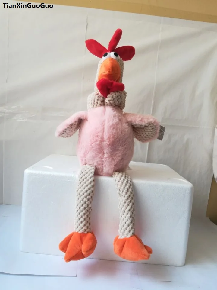 

creative toy large 45cm pink hen chick plush toy soft doll birthday gift w1599