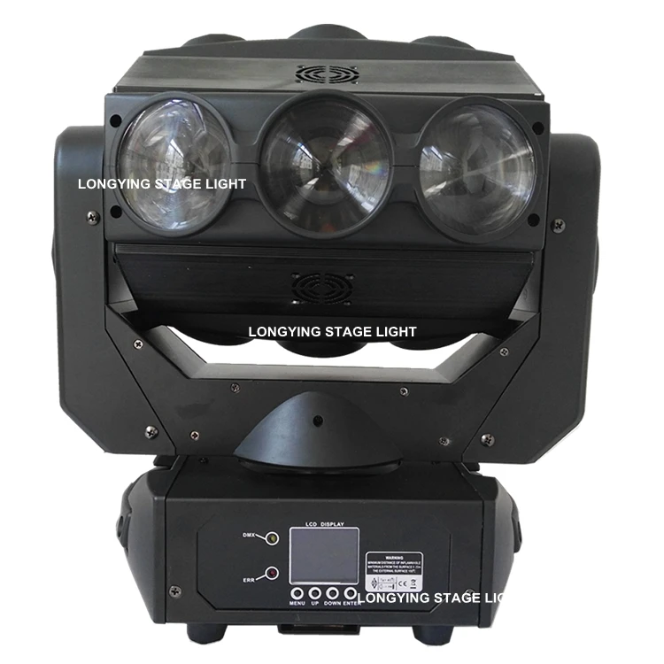 Бесплатная доставка 9X12W CREE LED Spider DMX512 10/41ch 5 градусов угол луча движущаяся головная
