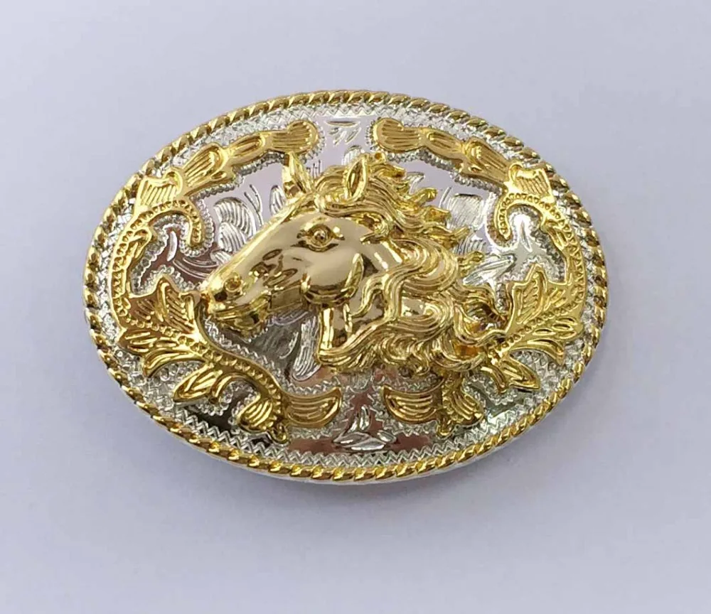 Овальная кружевная Золотая пряжка для ремня в западном стиле | Дом и сад