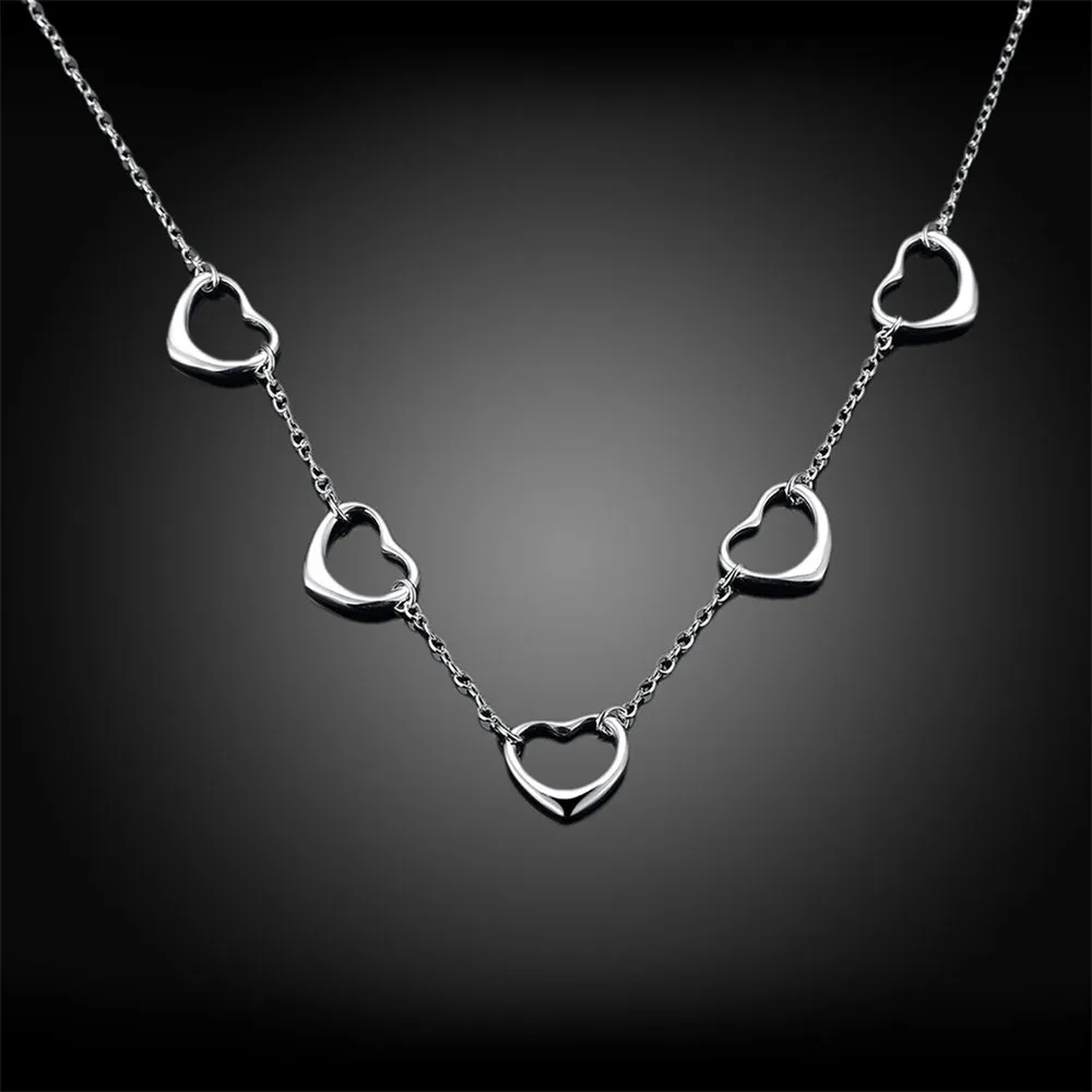 SHE WEIER Fashion choker heart necklaces &amp pendants For Women Gift Jewelry Accessories chain necklace chocker gift | Украшения и