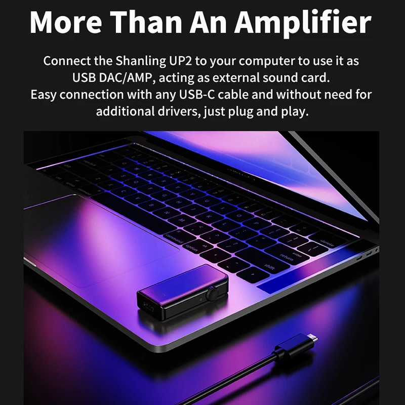 SHANLING UP2 ES9218P Hi-Res портативный hifi аудио Bluetooth усилитель USB DAC Ноулз микрофон Поддержка LDAC/aptX HD/SBC/AAC HWA