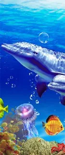 Светло-зеленый 3D дверь стикер Дверь обертывание стены расписные обои на клейкой основе плакат самоклеющиеся ПВХ, съемный, водонепроницаемый двери наклейка домашний декор - Цвет: Светло-зеленый