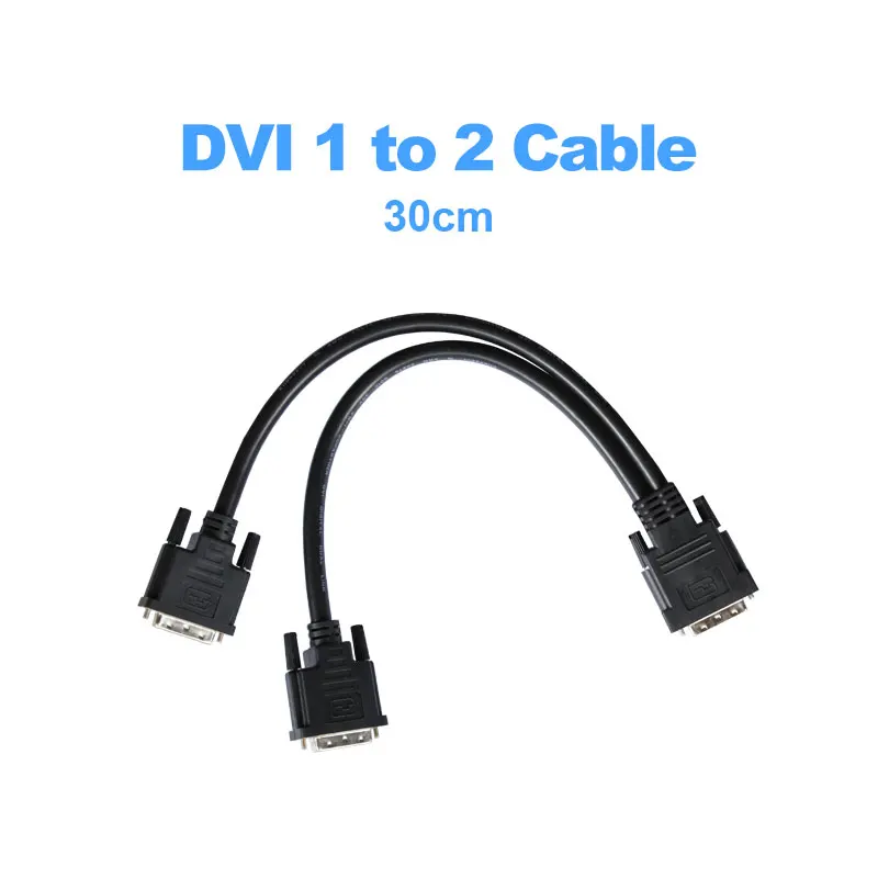 Оригинальный заводской сплиттер dvi line link для монитора компьютера 1 2 30 кабелей