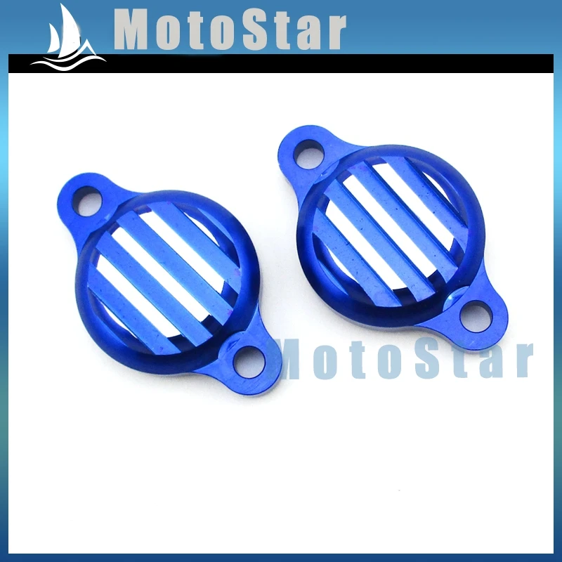 Синие алюминиевые колпачки клапанов CNC для двигателя Lifan 125cc 140cc мотоцикла|monkey