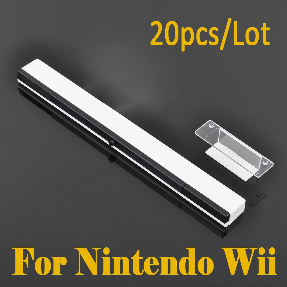 20pcs/Lot Wholesale New Wireless Infrared Ray Sensor Inductor Bar for Nintendo Wii Controller Free Shipping |