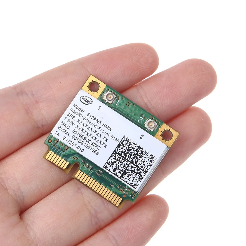 Для беспроводной Wi Fi карты Intel 512ANX HMW WiMax/WiFi Link 5150 Half Mini PCI E|Сетевые карты| |