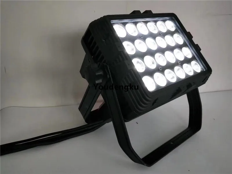 Открытый прожекторы Светодиодный свет 24x18 w RGBWA + УФ 6in1 светодиодный цвет города