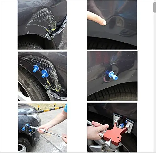 WHDZ 64 шт. ручной инструмент для удаления вмятин безболезненные Инструменты