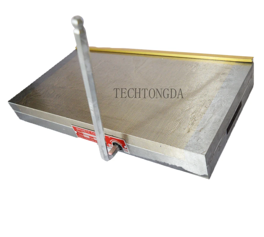 8*16 inch(200*400) Fine Pole Magnetic Chuck Machine,for Surface Grinder,Permanent Magnetic Chuck Spark,Wire Cutting Machine