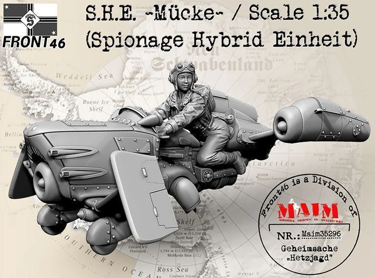 Неокрашенный комплект 1/35 Женский пилот с Горным велосипедом и фигуркой из смолы