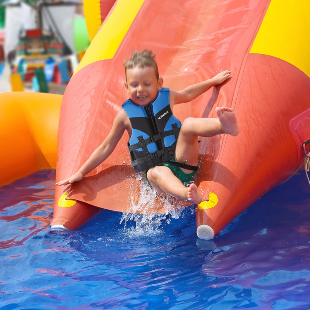 

Kids Life Jacket Children Watersport Swimming Boating Beach Life Vest Life Jacket for Kids Zwemvest Kinderen Puddle Jumper