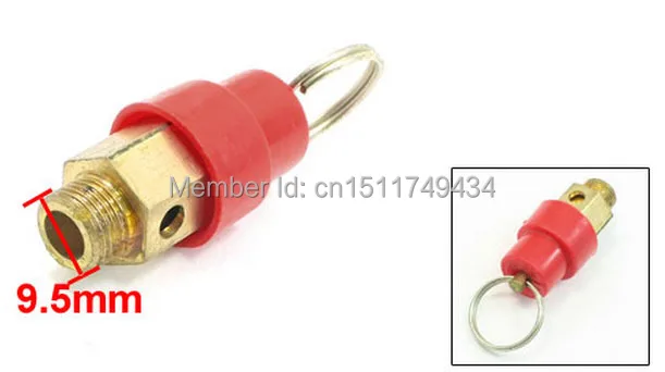 Клапан сброса давления резьбы 9 5 мм для воздушного компрессора шт. |