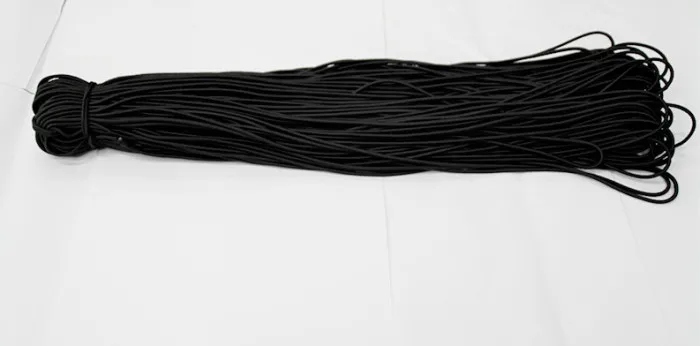 5 шт. черная утолщенная эластичная веревка|elastic round|8mm ropecord 8mm |