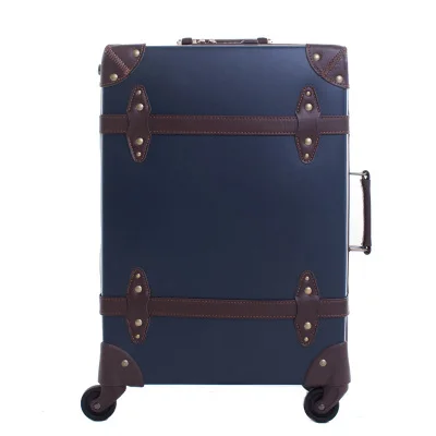 KAWEIDA винтажный чемодан на колесиках кожаная сумка Вертушка для женщин ретро