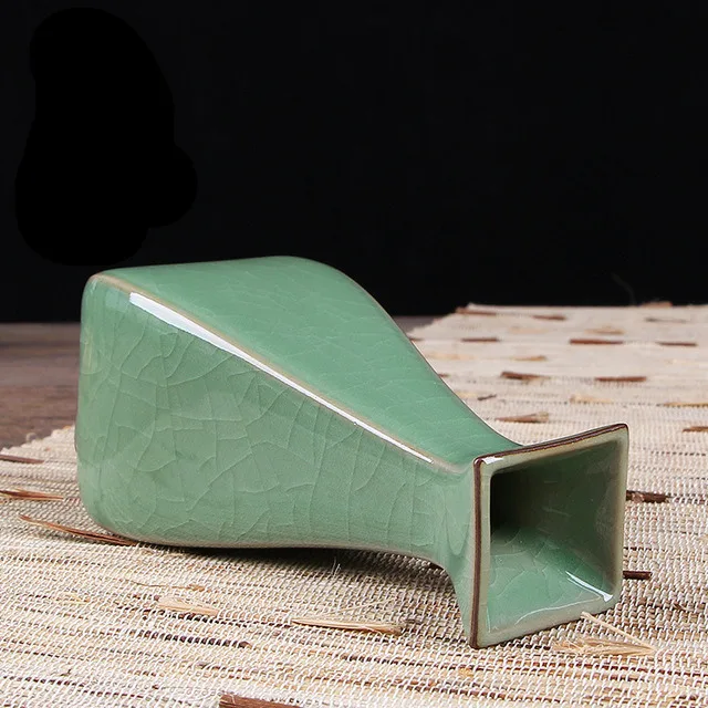 Longquan Celadon цветочные вазы стол элегантная декоративная ваза для Дома Керамический