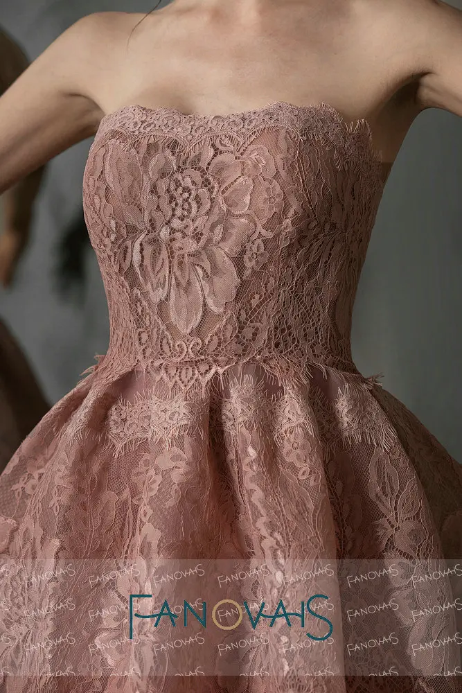 Strapless Dusty Pink Eening Dresses for Women 2020 Long Elegant Formal Dress Party Prom robe soiree | Свадьбы и торжества