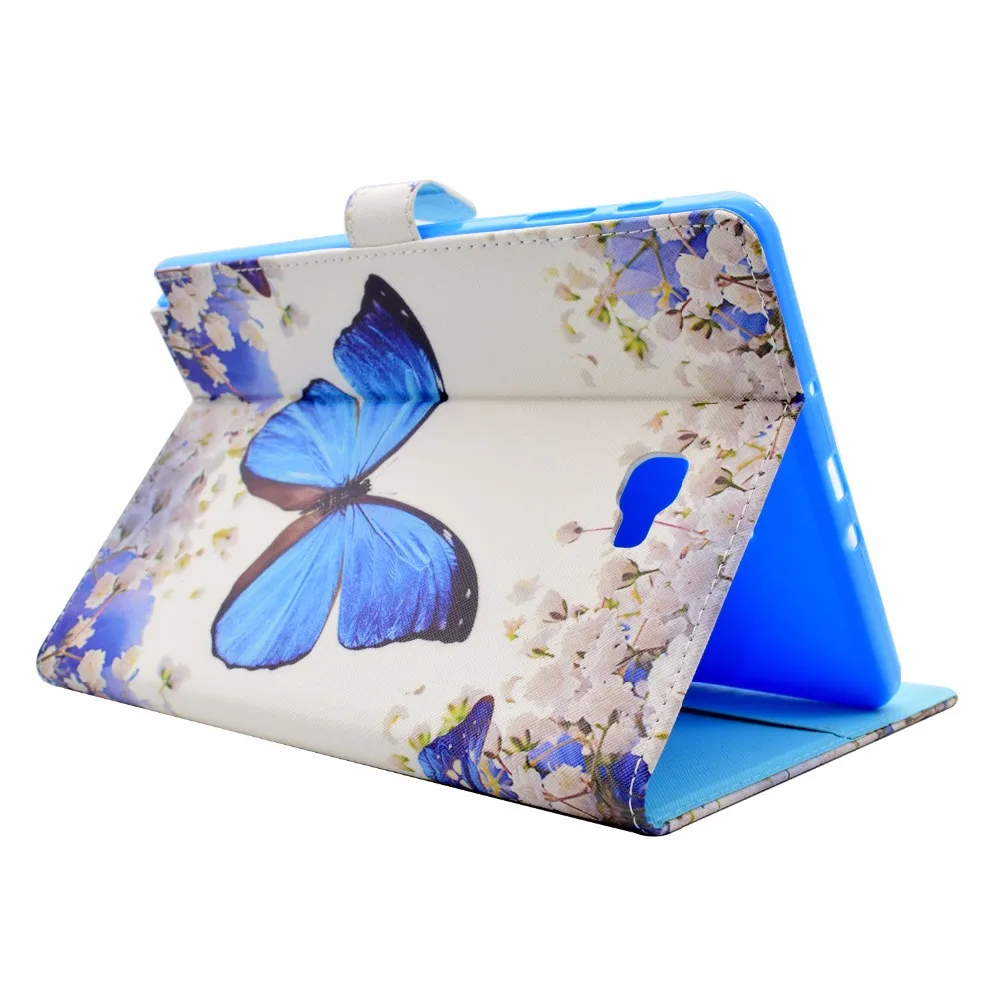 Butterfly Case for Samsung Galaxy Tab A/A6 10.1 2016 SM-T580 SM-T585 SM-T585N Magnet Flip Cover T580 T585 T585N | Компьютеры и офис