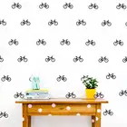 30 шт. мультяшный велосипед наклейка на стену детская комната спальня BMX MTB VVT гоночный горный велосипед наклейка на стену игровая комната детская виниловая