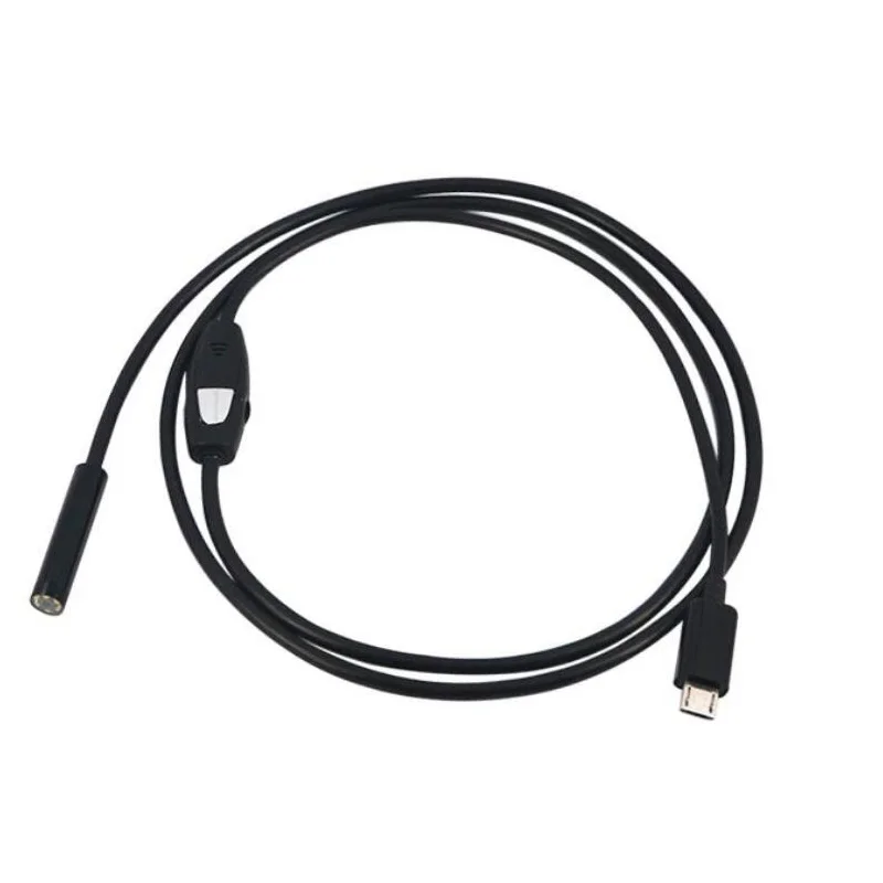 7 мм Лен Micro USB Эндоскоп Android Камера 1 М 2 3.5 5 IP67 Водонепроницаемый Инспекции Гибкая