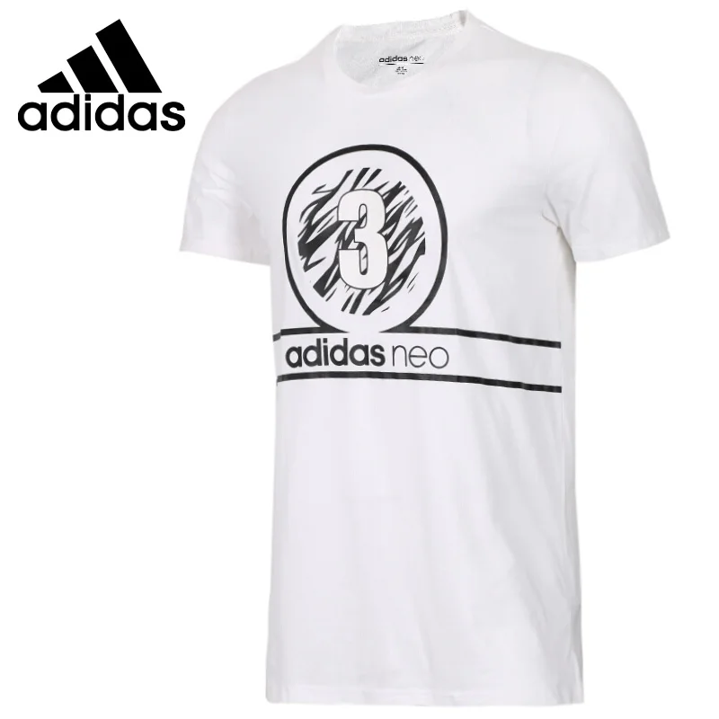 Новое поступление оригинальных мужских футболок Adidas NEO Label M TEE ANML спортивная
