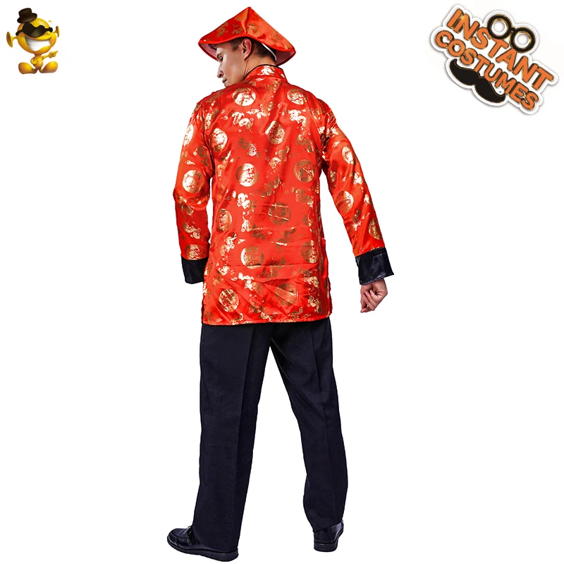 

Men's Tang Suit Costumes Carnival Role Play Chinese Traditional Outfits Halloween Cosplay Costume for Adult Men