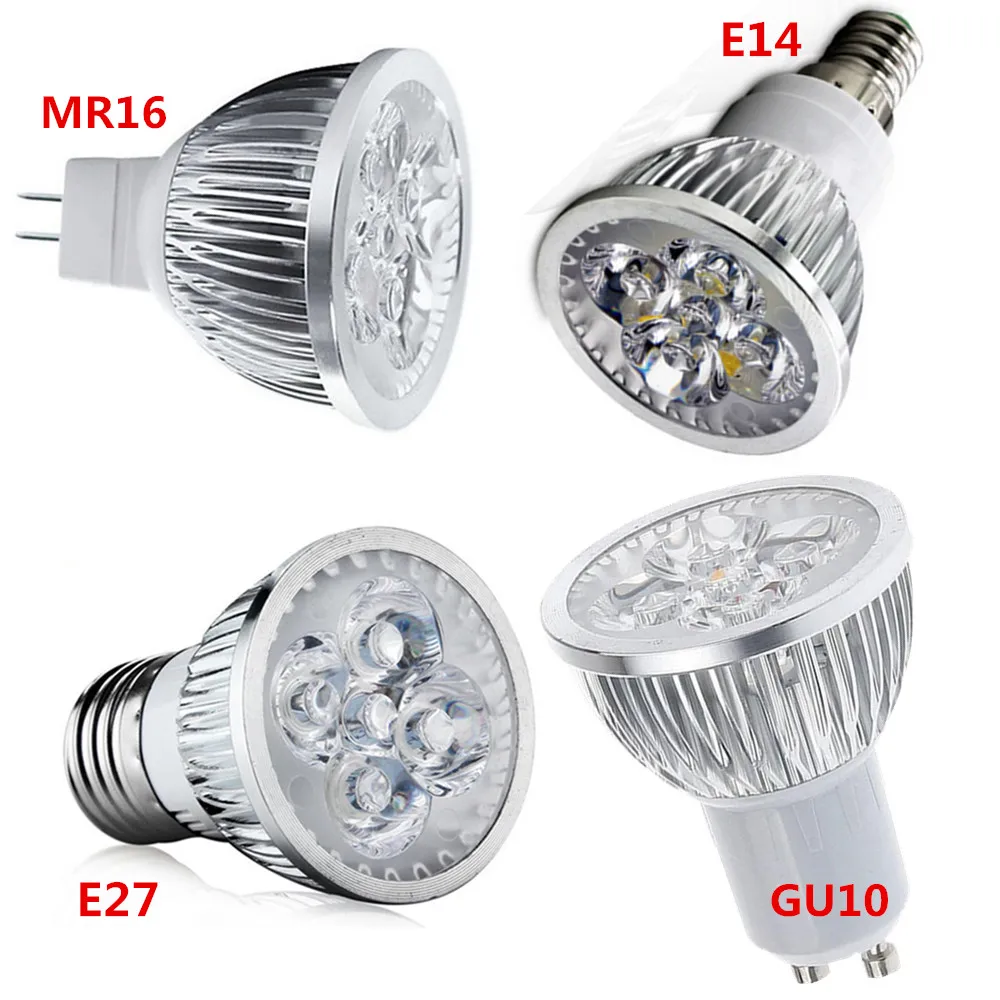 Супер яркий 9 W 12 W 15 W GU10/MR16/GU5.3/E27/E14 светодиодный свет 85-265 V затемнения DC 12 V теплый белый/холодный белый/натуральный белый светодиодный свет