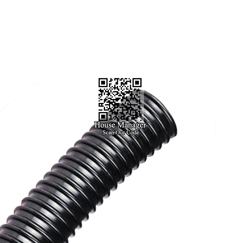 Гофрированный муар аквариумная водопроводная трубка Dia20mm/25mm/32mm/38mm/50mm Внутренний Калибр, натуральный каучук Анти-ультрафиолетовый долговечный шланг