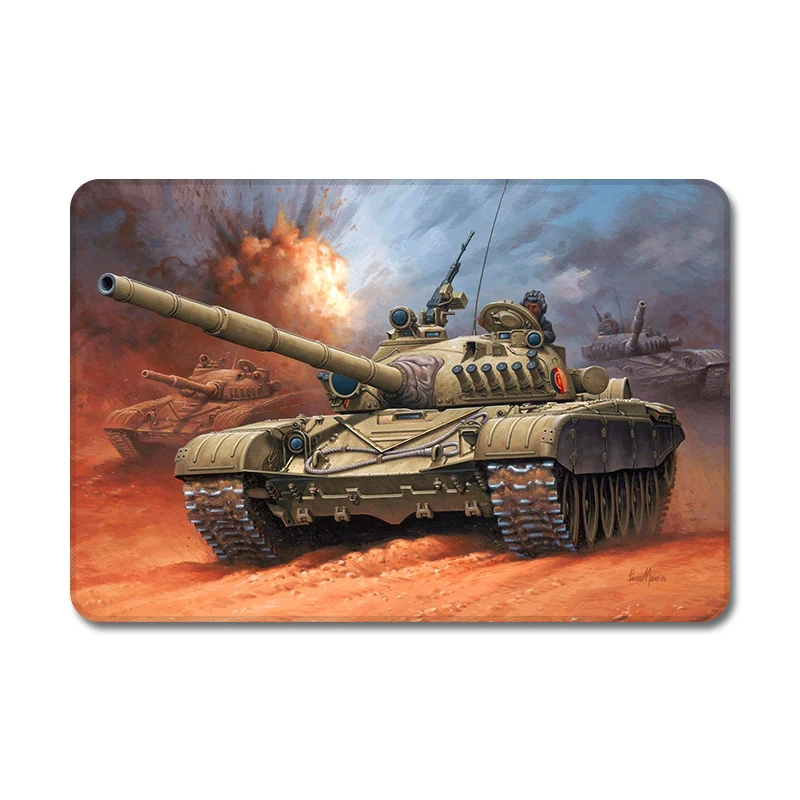 Strike of World War 2 WWII Tanks натуральный резиновый коврик для мыши Коврик ноутбука