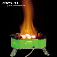 brs 71 portable outdoor camping stove butagas lpg gas cooking 9800w picnic gas stove butane gas burner bruciatore