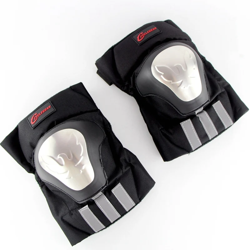 Мотоциклетные наколенники из нержавеющей стали защитные защитное снаряжение