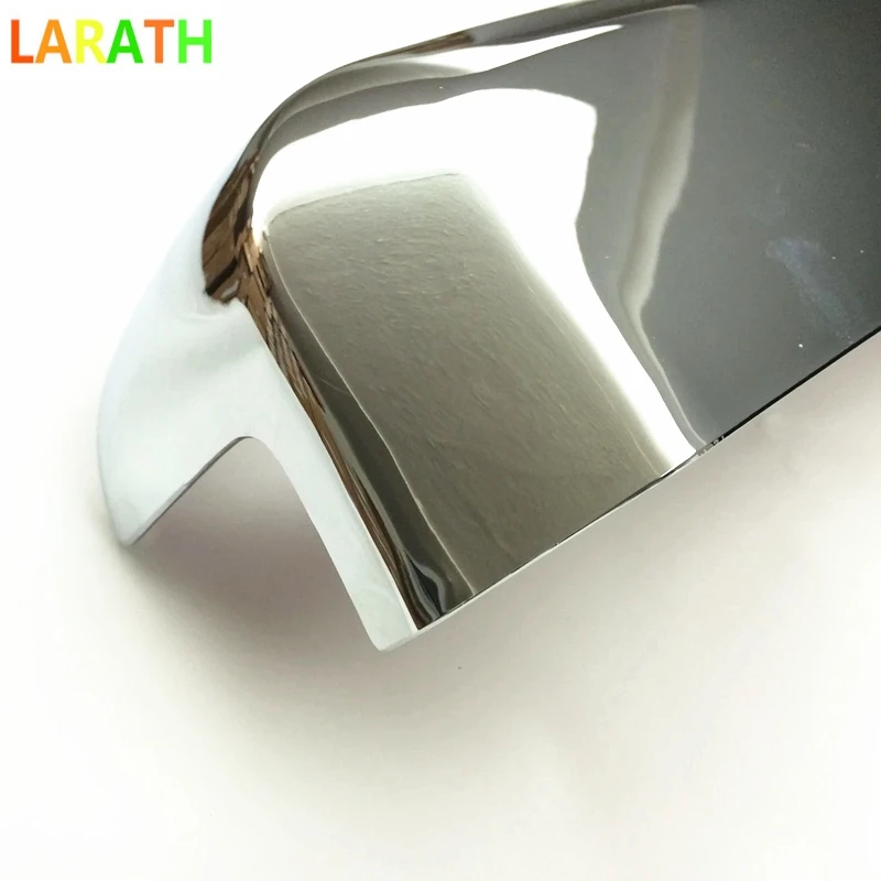 Car body detector ABS chrome back Rear license frame plate trim bumper For Toyota Prado FJ150 2010 2011 2012 2013 2014 2015 2016 |