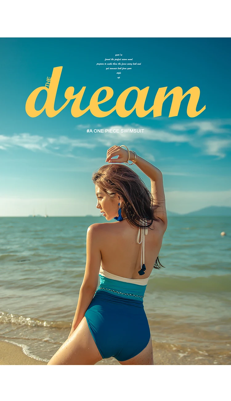 Купальный костюм, пляжный купальник для женщин, пляжная одежда, бикини, цельный трикини, сексуальный цельный купальник, Одноцветный, сочетающийся с цветом