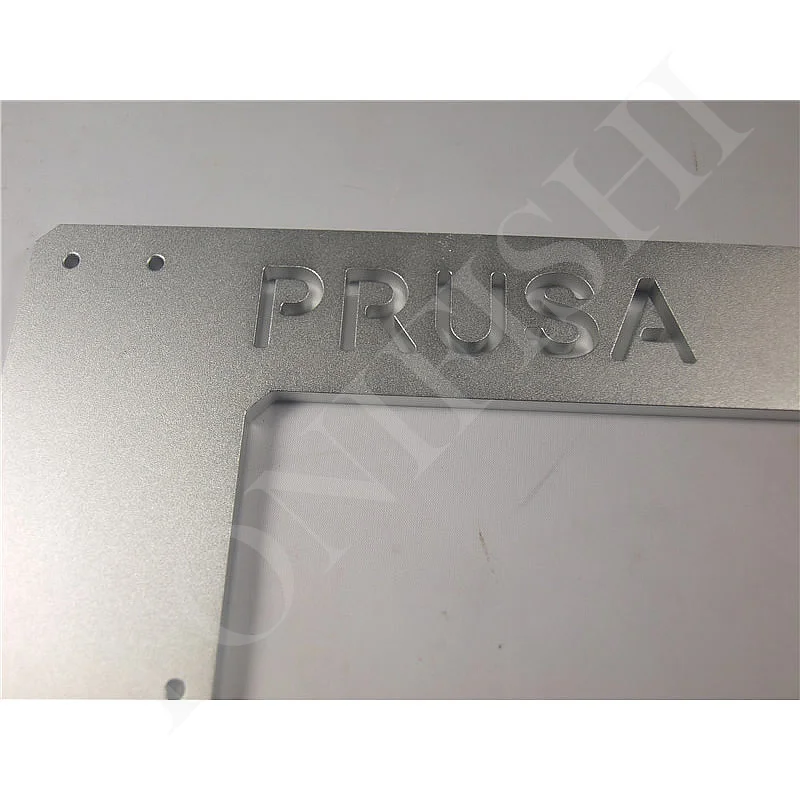 Reprap Мендель Prusa I3 3D рамка алюминиевого сплава 6 мм Толщина окисление серебра