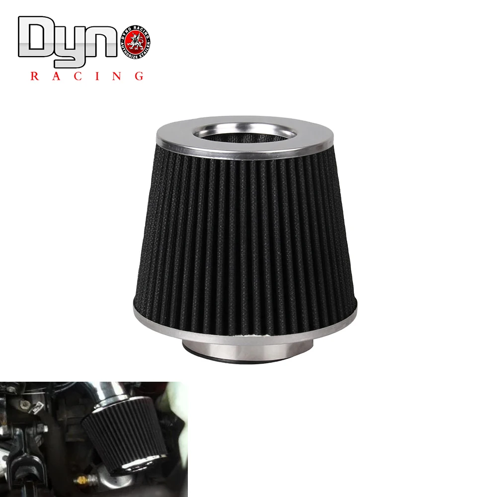 Черный 3 дюймовый воздушный фильтр холодный воздухозаборник для универсальной