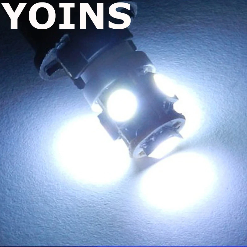 Новый t10 5smd SMD 5050 Светодиодный светильник для автомобиля Canbus W5W 194 безошибочный