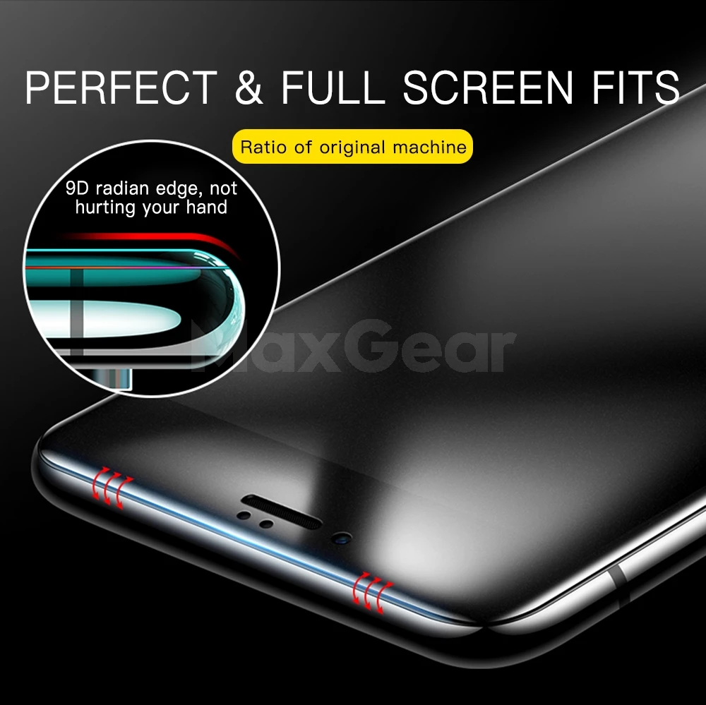 Матовый 9D премиум класса закаленное стекло для Samsung Galaxy A6 A8 A9 плюс A7 A750 Примечание