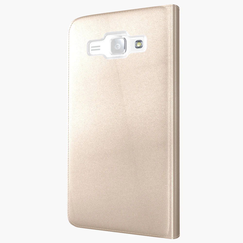 Роскошный классический чехол с окошком для Samsung Galaxy J1 (2016) 4 5 &quotJ120F J120 ультратонкий