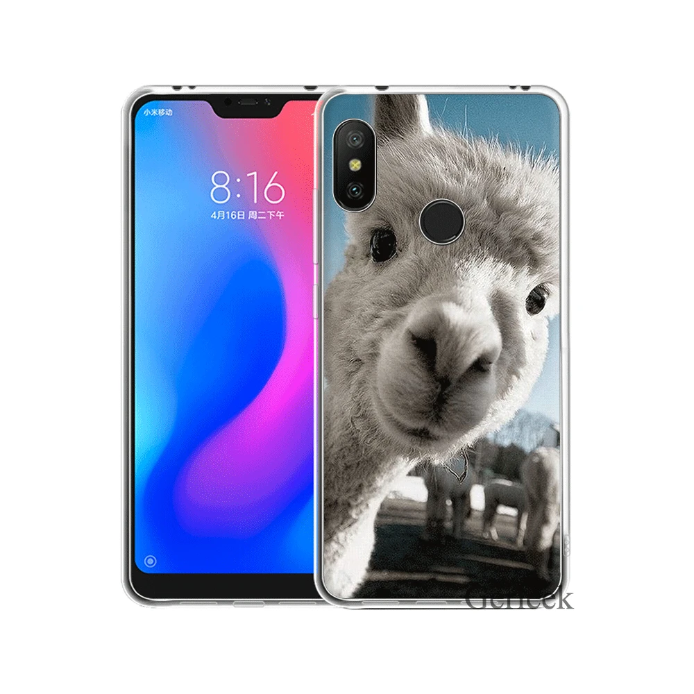 Чехол для телефона Xiaomi Redmi 4A 4X5 5A 6 6A 7 7A 8A S2 GO K20 Pro милый чехол из альпаки | Мобильные