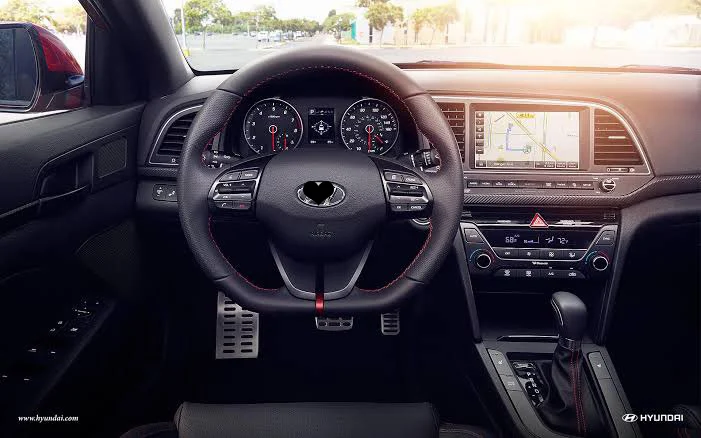 Обновленная модель для Hyundai Elantra 1 4 T плоская пуговица спортивное Рулевое колесо в