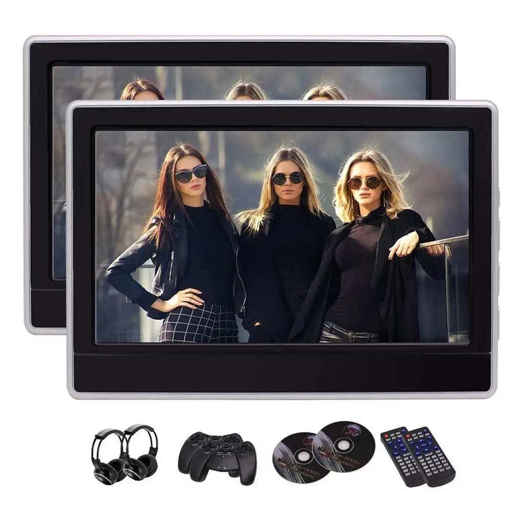 Автомобильный dvd плеер 11 6 &quotHD TFT LCD экран подголовник монитор Поддержка HDMI SD 1080P